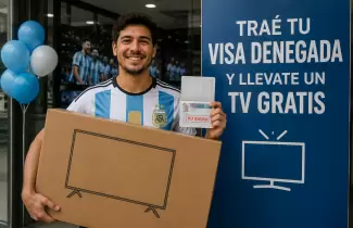 Visa denegada por un TV gratis para ver el Mundial