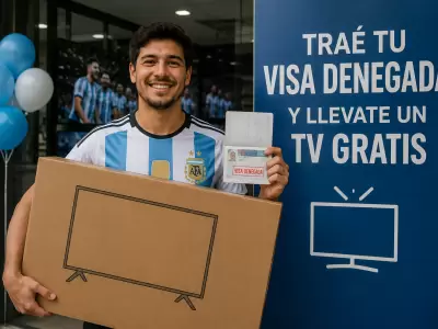Visa denegada por un TV gratis para ver el Mundial