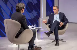 Manuel Adorni, entrevista