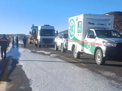 Paso de Jama con nieve