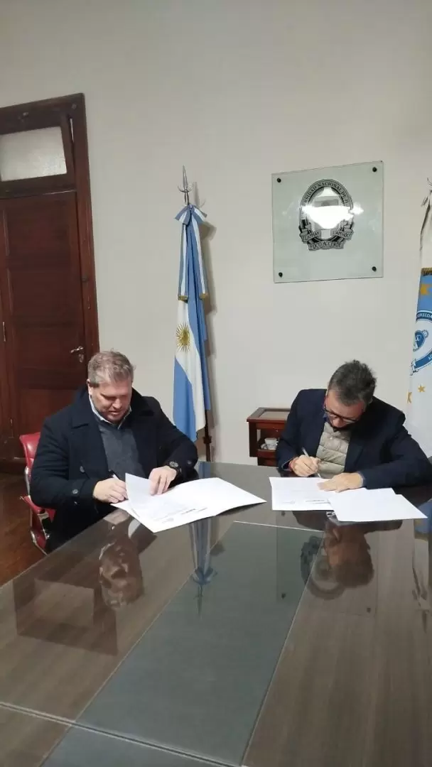 Firma de convenio