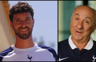 Marcos Senesi recibi� la bienvenida de Osvaldo Ardiles en el Tottenham Hotspurs de Inglaterra