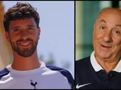 Marcos Senesi recibi� la bienvenida de Osvaldo Ardiles en el Tottenham Hotspurs de Inglaterra