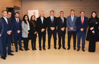 La Suprema Corte de Justicia mantuvo una reuni�n con el Ministro de Justicia de la Naci�n