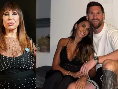 moria casan y messi