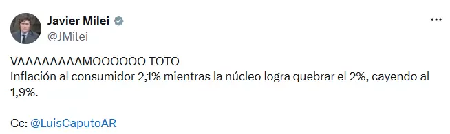javier milei