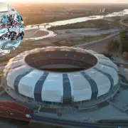 P�blico neutral en el estadio Madre de Ciudades