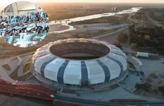 P�blico neutral en el estadio Madre de Ciudades