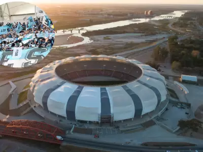 P�blico neutral en el estadio Madre de Ciudades