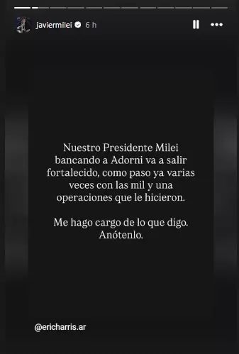 milei instagram