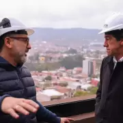 Sadir recorrió la obra del hotel Amérian Jujuy y destacó la inversión privada que fortalece la oferta turística