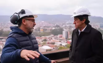 Sadir recorri� la obra del hotel Am�rian Jujuy y destac� la inversi�n privada que fortalece la oferta tur�stica