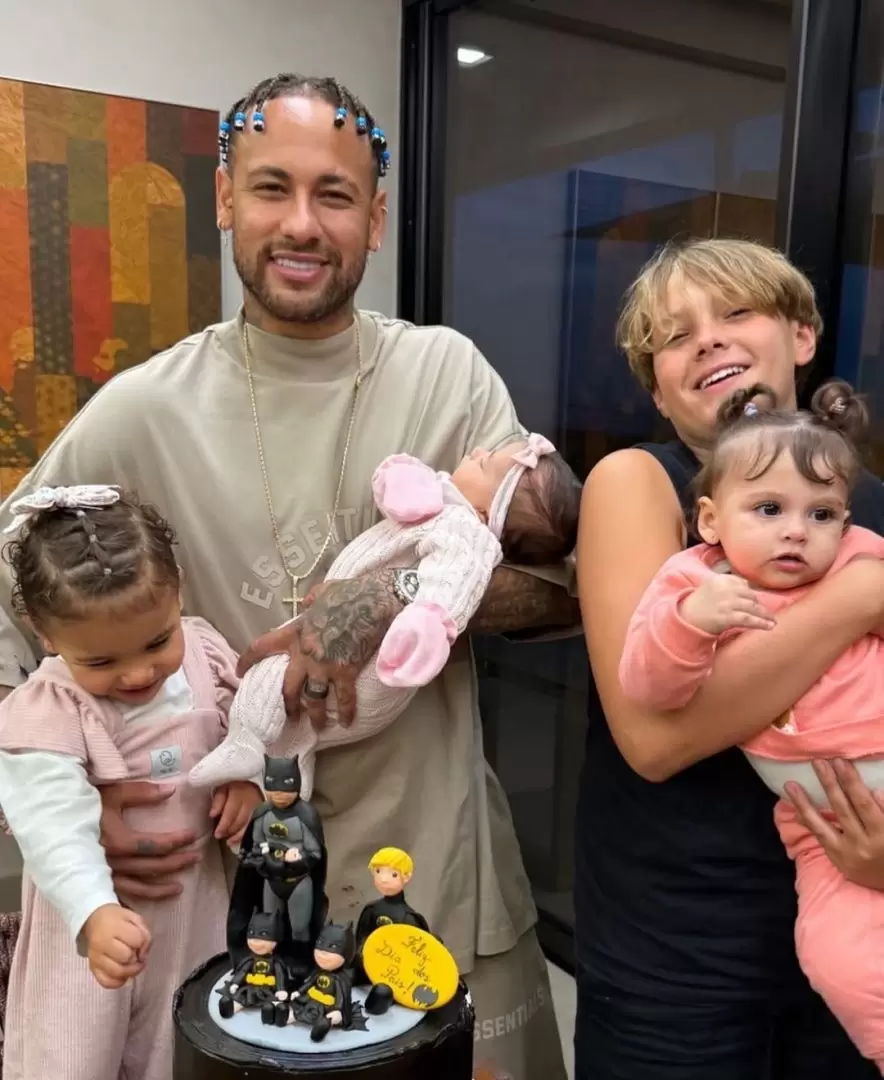 hijos neymar