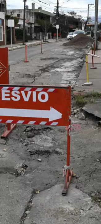 Por obras de repavimentaci�n, queda inhabilitado el ingreso a Ciudad de Nieva por calle Libertad