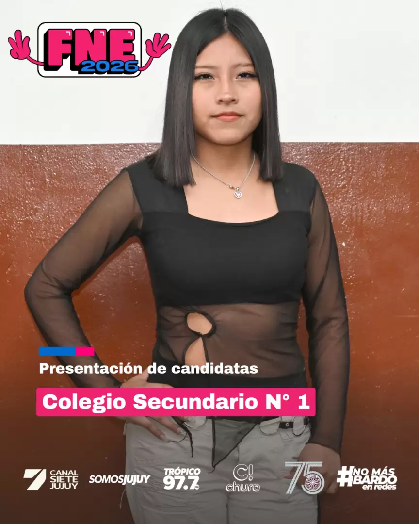 candidatas 2026 colegio secundario N° 1