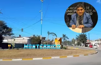 Luciano Moreira, intendente de Monterrico