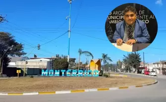 Luciano Moreira, intendente de Monterrico