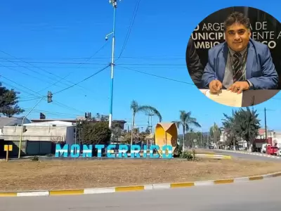 Luciano Moreira, intendente de Monterrico