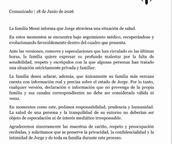 comunicado