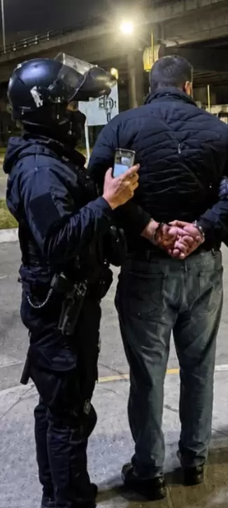 detenido por robo de celular