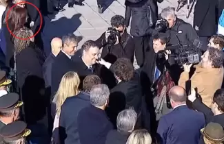 Milei Villarruel acto D�a de la Bandera