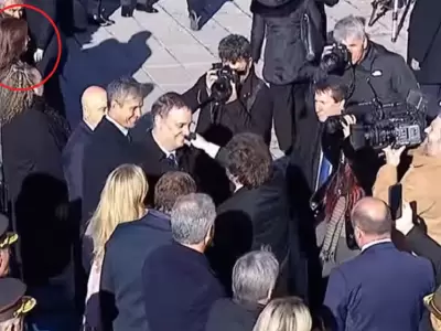 Milei Villarruel acto D�a de la Bandera