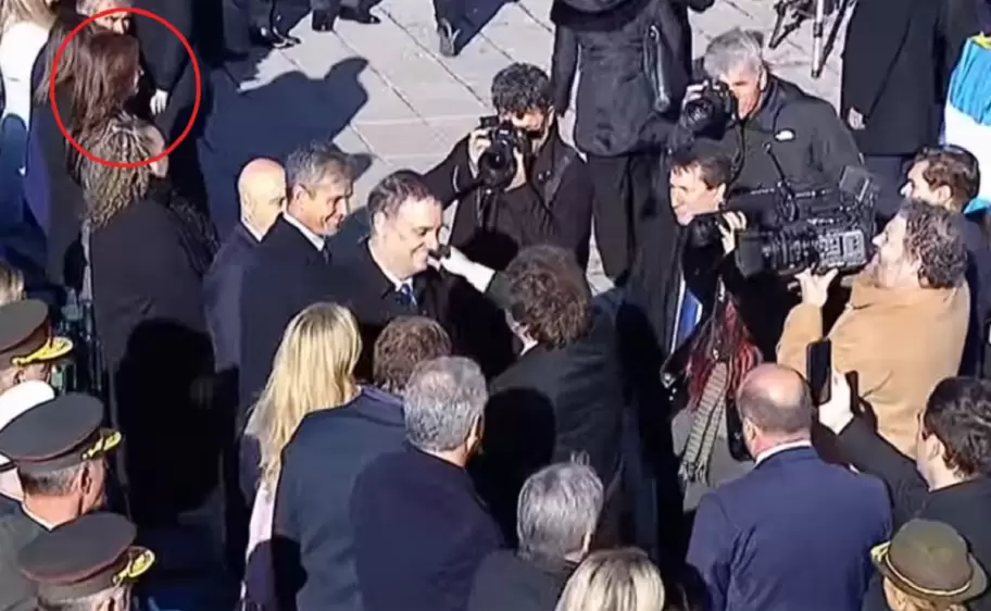 Milei Villarruel acto Día de la Bandera