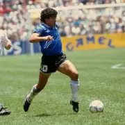 Se cumplen 40 a�os de una tarde inmortal: Diego Maradona y la gloria eterna en M�xico '86