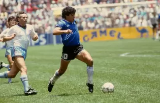 Se cumplen 40 a�os de una tarde inmortal: Diego Maradona y la gloria eterna en M�xico '86