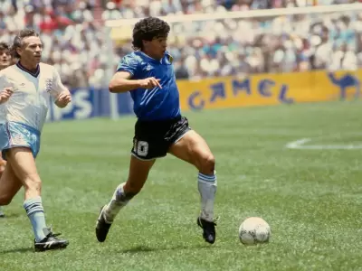 Se cumplen 40 a�os de una tarde inmortal: Diego Maradona y la gloria eterna en M�xico '86