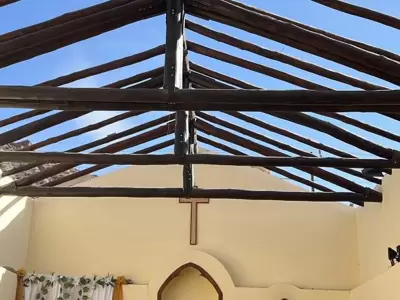 Techo iglesia Maimar�