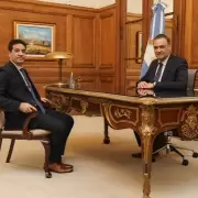Adri�n Ravier asume como vocero presidencial y se re�ne con Manuel Adorni en medio de la pol�mica judicial