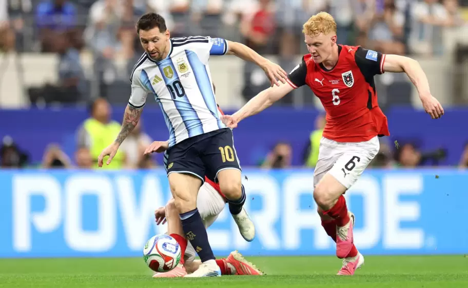 messi vs austria