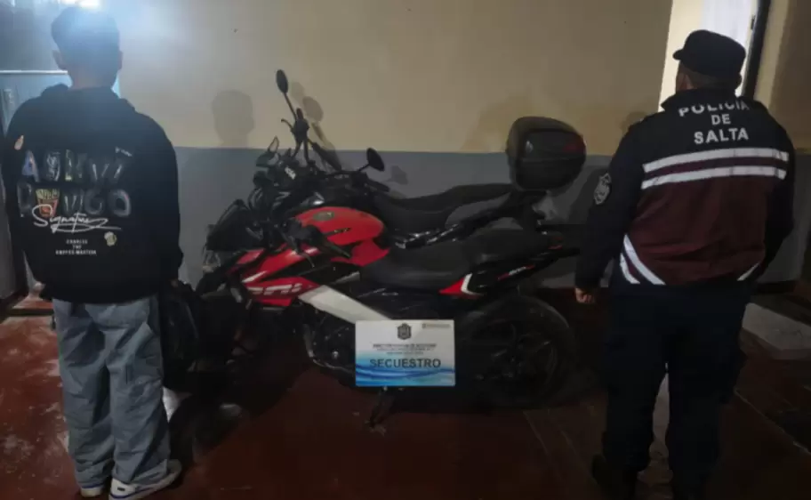 moto recuperada