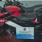 Recuperaron en Salta una moto robada en Jujuy: un joven de 19 a�os qued� detenido