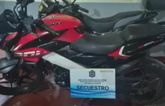 moto recuperada