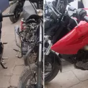 Recuperaron tres motocicletas robadas en San Pedro