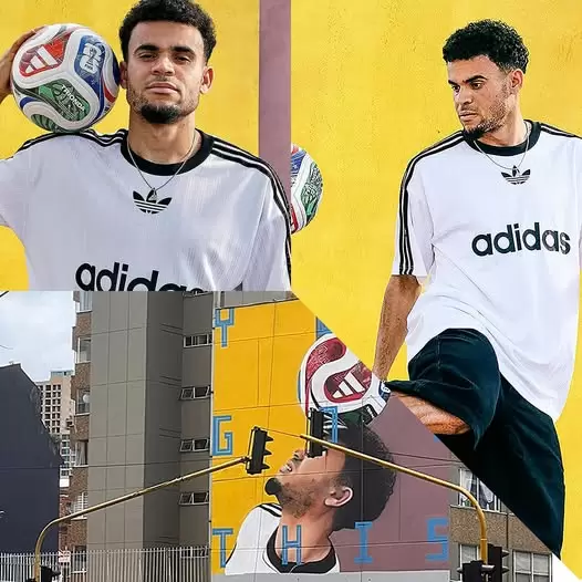 Luis Díaz, figura de Colombia forma parte del emporio de futbolistas de Adidas