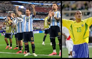 Rivaldo, campe�n del Mundo con Brasil y de Champions con el Barcelona alag� a Lionel Messi