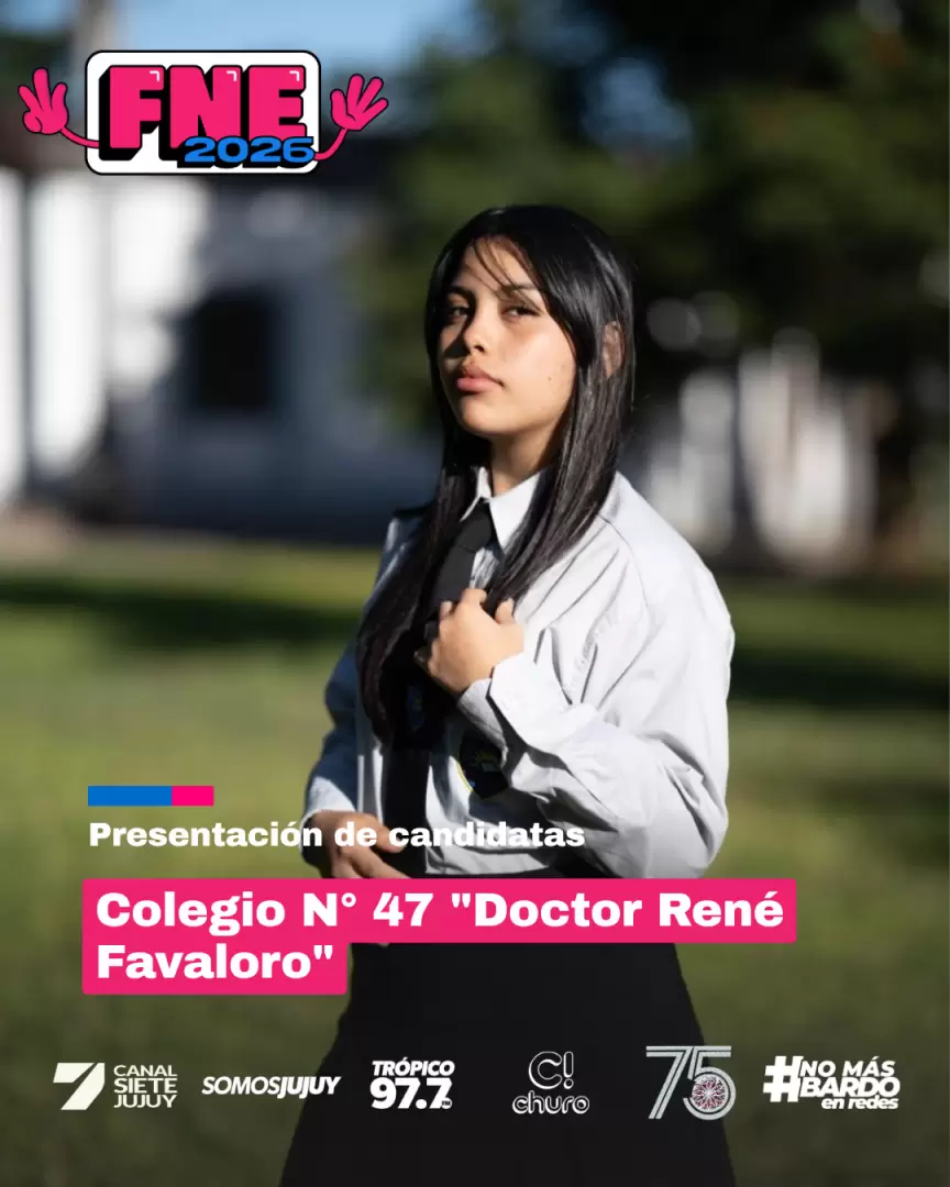 candidatas Colegio Secundario N° 47 "Dr. René Favaloro" de Libertador