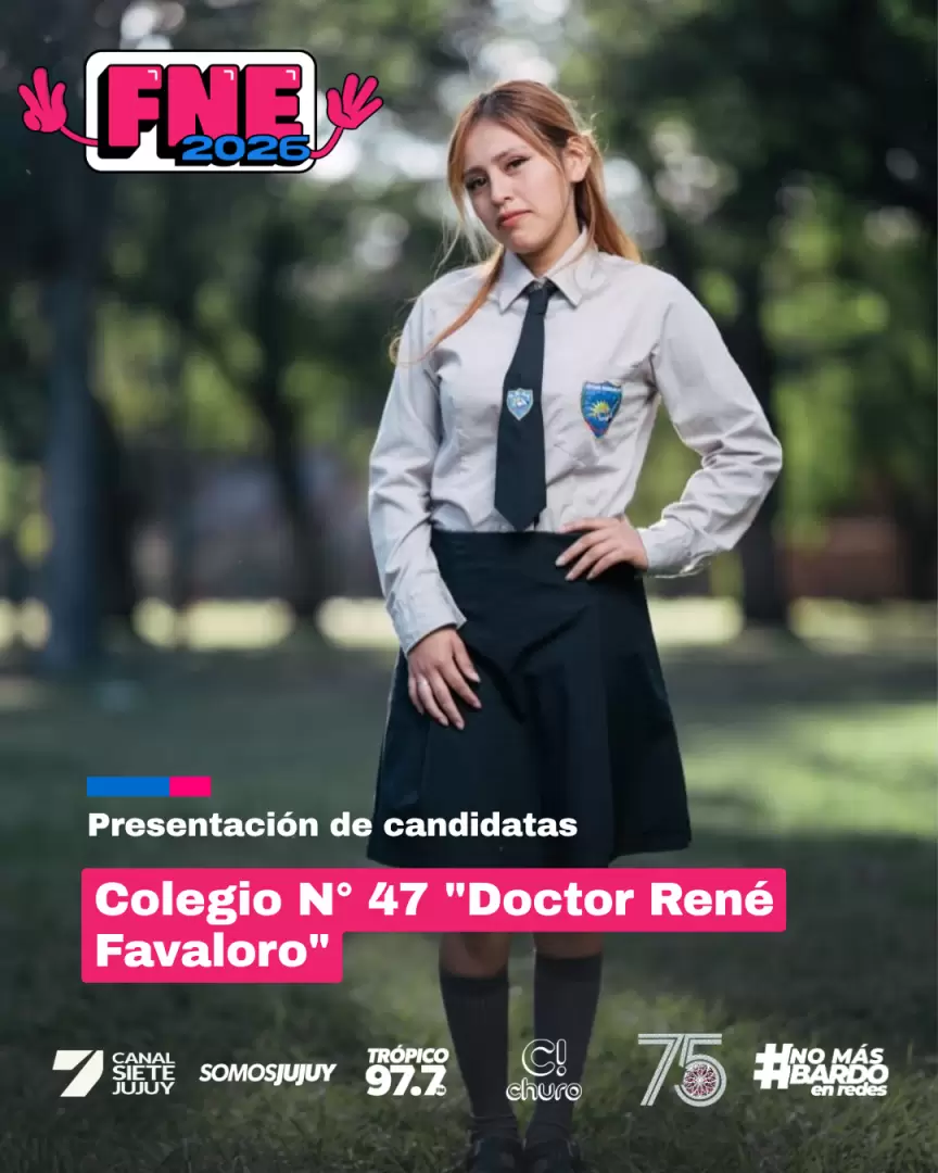 candidatas Colegio Secundario N° 47 "Dr. René Favaloro" de Libertador