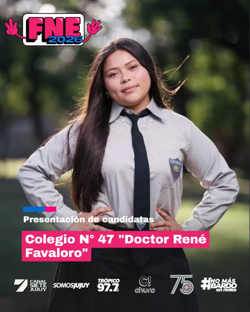candidatas Colegio Secundario N° 47 "Dr. René Favaloro" de Libertador