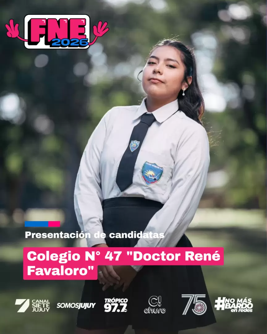 candidatas Colegio Secundario N° 47 "Dr. René Favaloro" de Libertador
