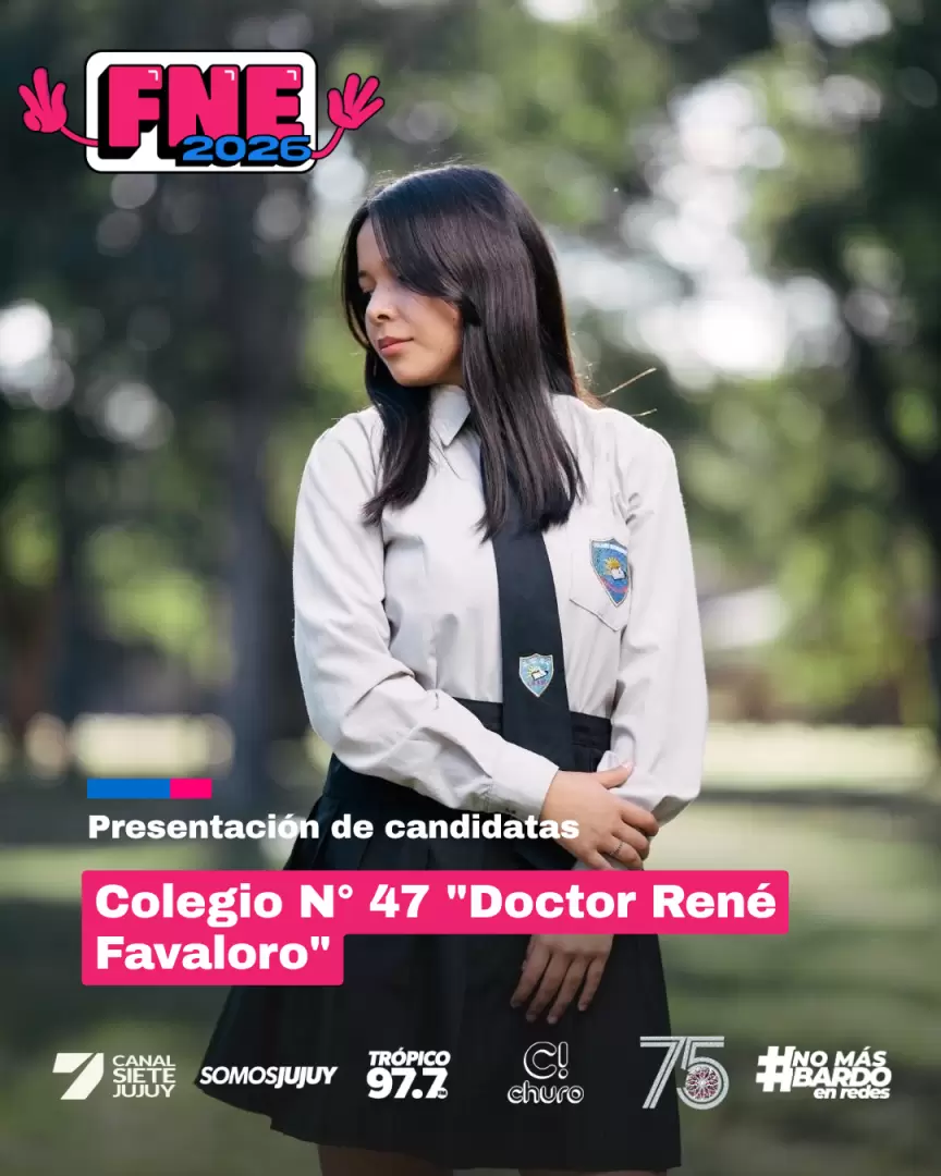 candidatas Colegio Secundario N° 47 "Dr. René Favaloro" de Libertador