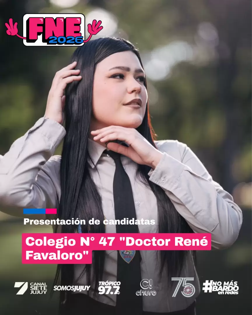 candidatas Colegio Secundario N° 47 "Dr. René Favaloro" de Libertador