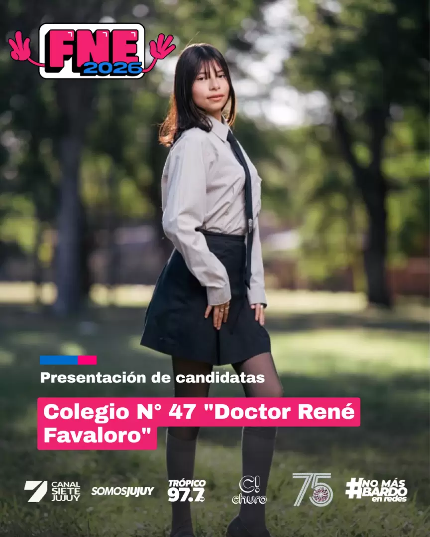 candidatas Colegio Secundario N° 47 "Dr. René Favaloro" de Libertador