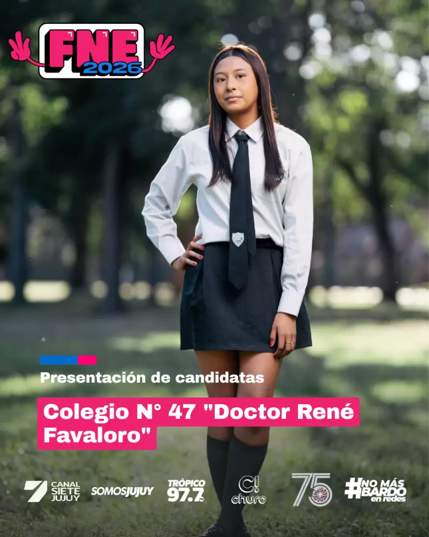 candidatas Colegio Secundario N° 47 "Dr. René Favaloro" de Libertador