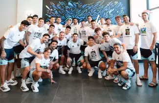 regalo de los jugadores para messi