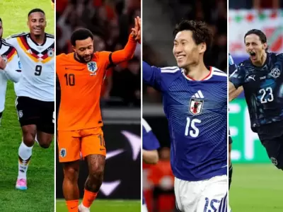 Partidos de los grupos D, E y F