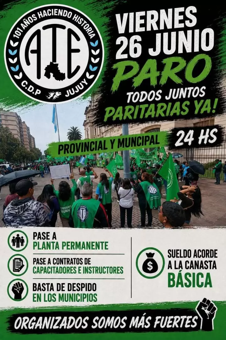 paro de ATE